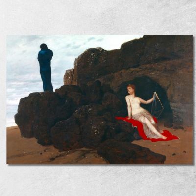 Odysseus And Calypso Arnold Böcklin abk33 canvas print 