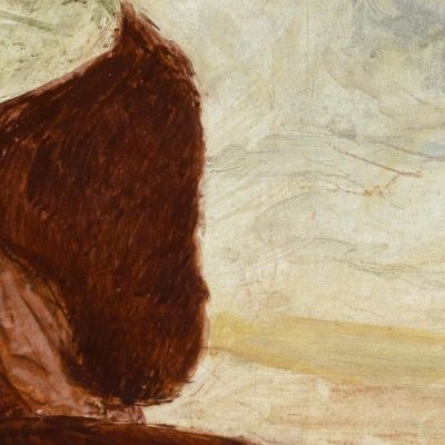 Sappho Calypso Arnold Böcklin abk55 canvas print