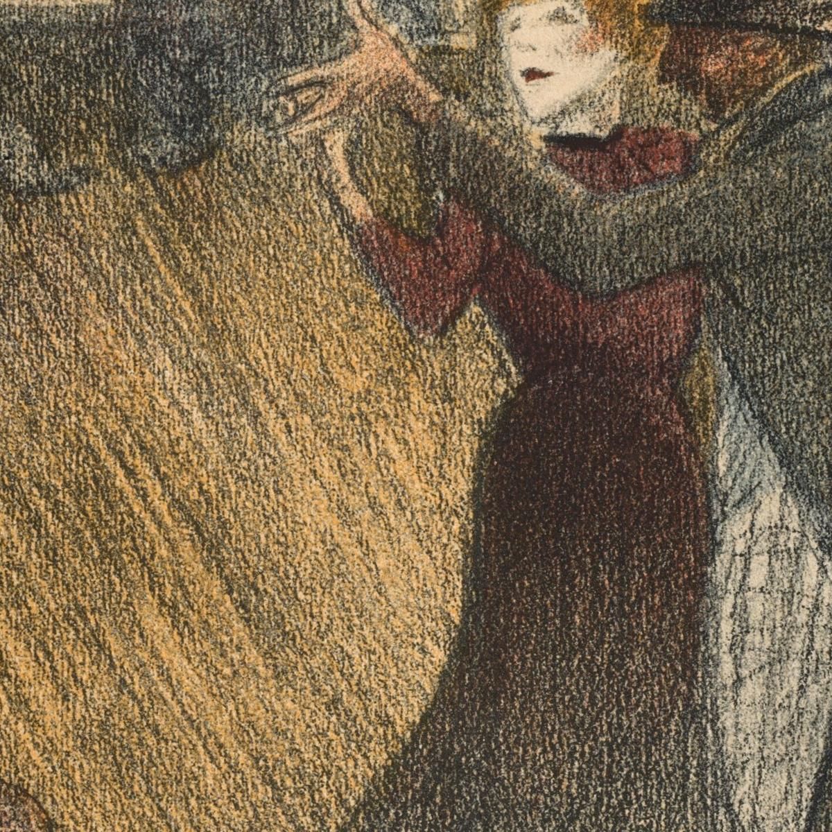 Ball The Barrier Théophile Alexandre Steinlen tas4 canvas print