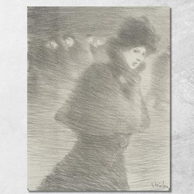 Women'S Songs 2 Théophile Alexandre Steinlen tas6 canvas print 