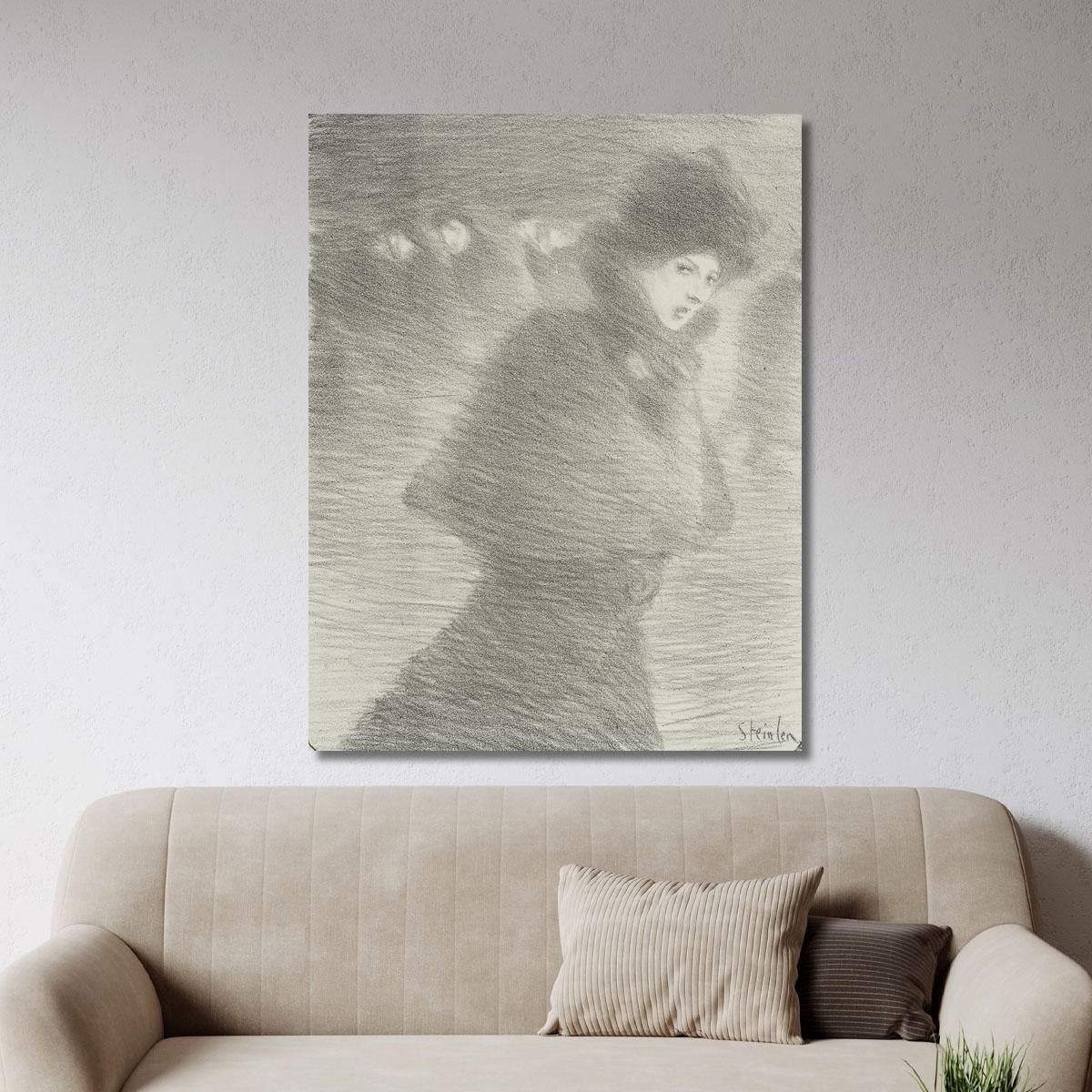 Women'S Songs 2 Théophile Alexandre Steinlen tas6 canvas print 