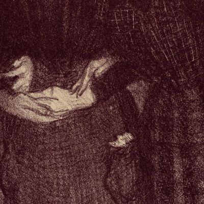 Original Drawing For The Poster Masters' 2 Théophile Alexandre Steinlen tas14 canvas print