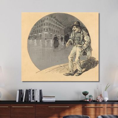 In Love Lovers Théophile Alexandre Steinlen tas26 canvas print 