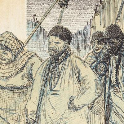 Sweepers Théophile Alexandre Steinlen tas48 canvas print