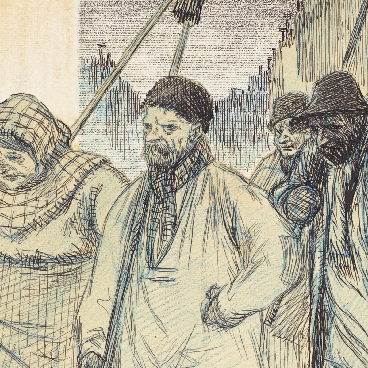 Sweepers Théophile Alexandre Steinlen tas48 canvas print