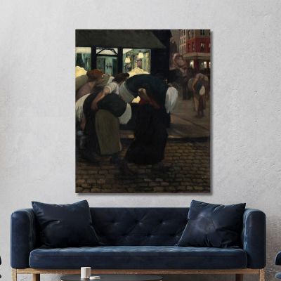The Laundresses Théophile Alexandre Steinlen tas53 canvas print 