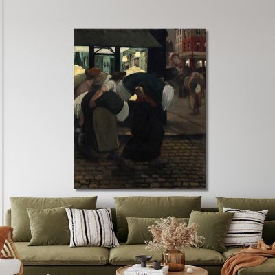 The Laundresses Théophile Alexandre Steinlen tas53 canvas print 