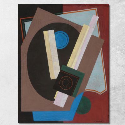 Decorative Motif Composition Georges Valmier gvl30 canvas print 