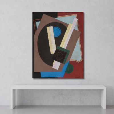 Decorative Motif Composition Georges Valmier gvl30 canvas print 