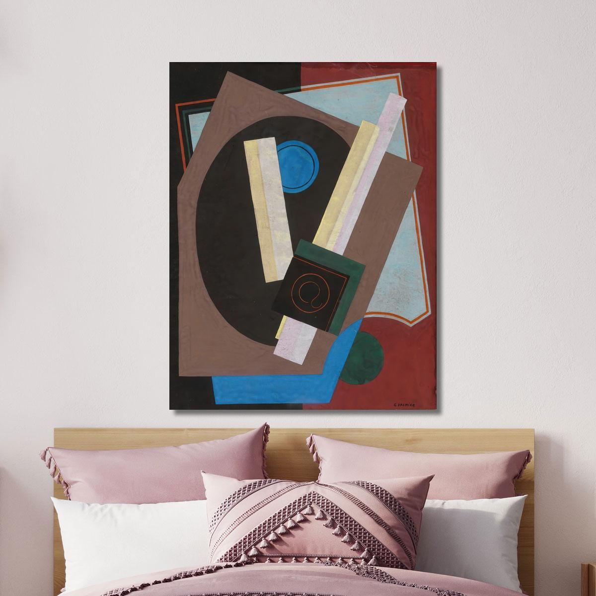 Decorative Motif Composition Georges Valmier gvl30 canvas print 