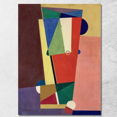 Composition Georges Valmier gvl31 canvas print 
