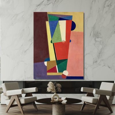 Composition Georges Valmier gvl31 canvas print 