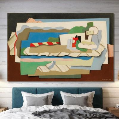 Little Girl Lying Down Georges Valmier gvl34 canvas print 