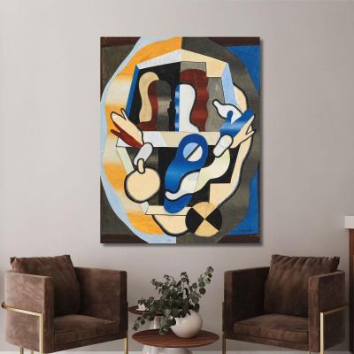 The Garden Of Eden On Earth Georges Valmier gvl44 canvas print 