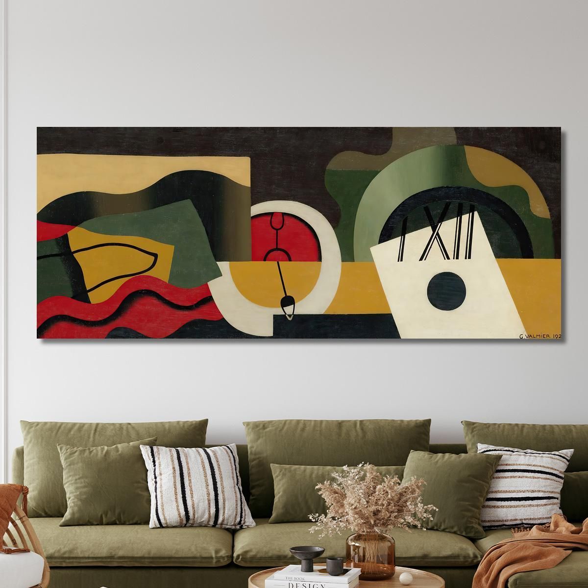 The Time Georges Valmier gvl46 canvas print 