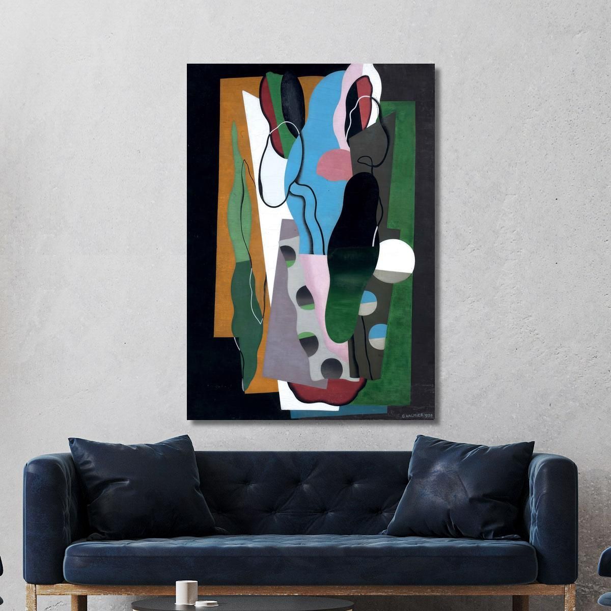 Les Tulipes The Tulips Georges Valmier gvl48 canvas print 