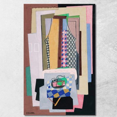 Still Life In Front Of The Window 2 Georges Valmier gvl54 canvas print 