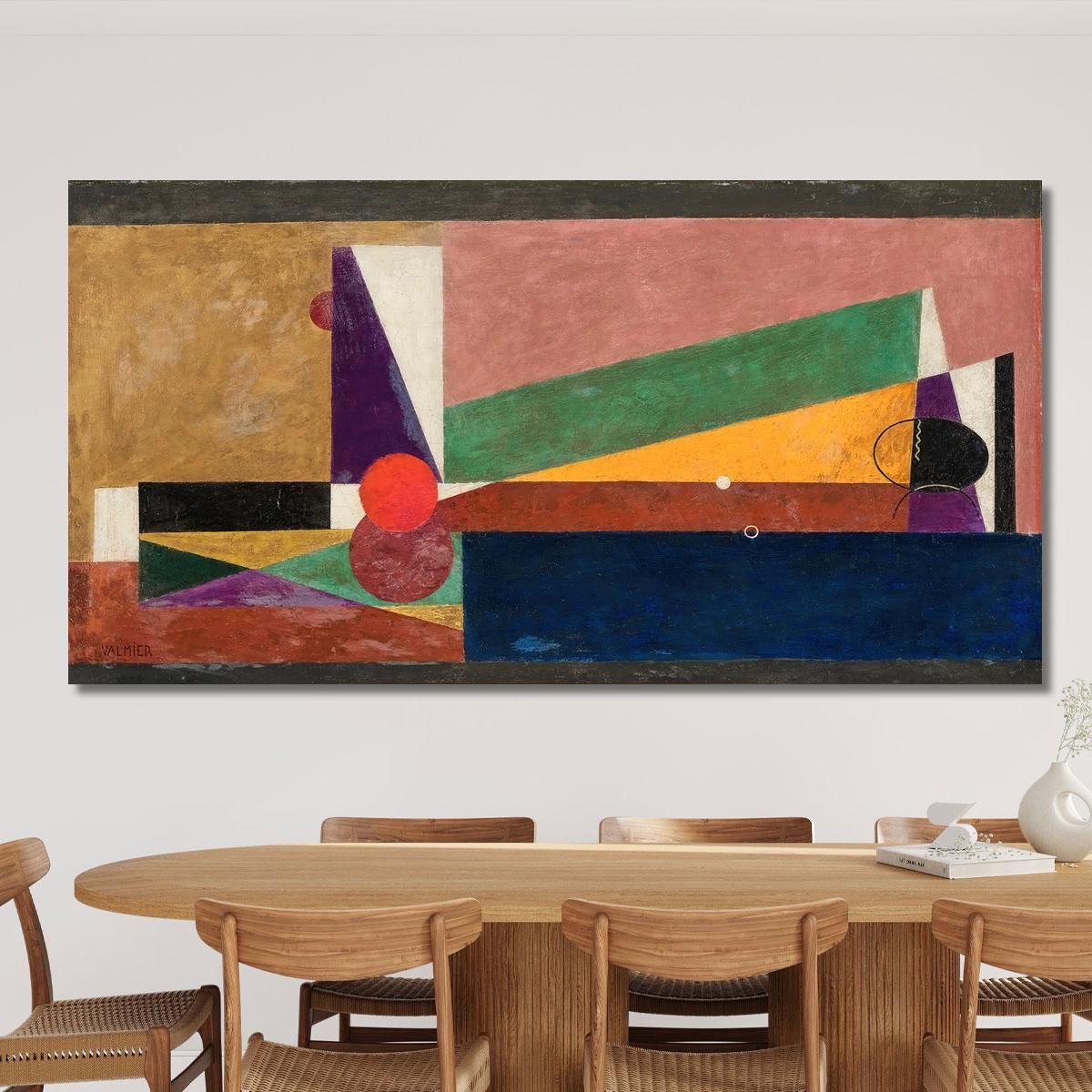 Lying Character Georges Valmier gvl59 canvas print 