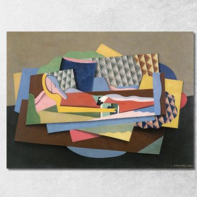 Reclining Woman Georges Valmier gvl62 canvas print 