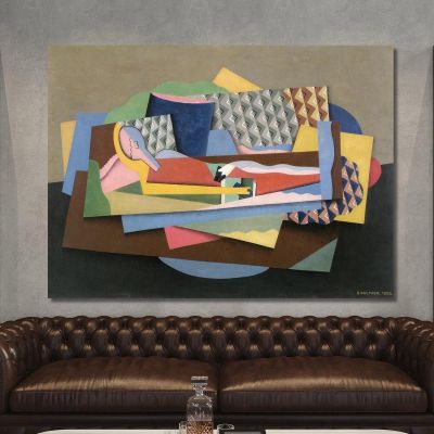 Reclining Woman Georges Valmier gvl62 canvas print 