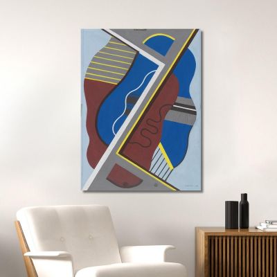 Untitled Study For A Decorative Motif Georges Valmier gvl63 canvas print 