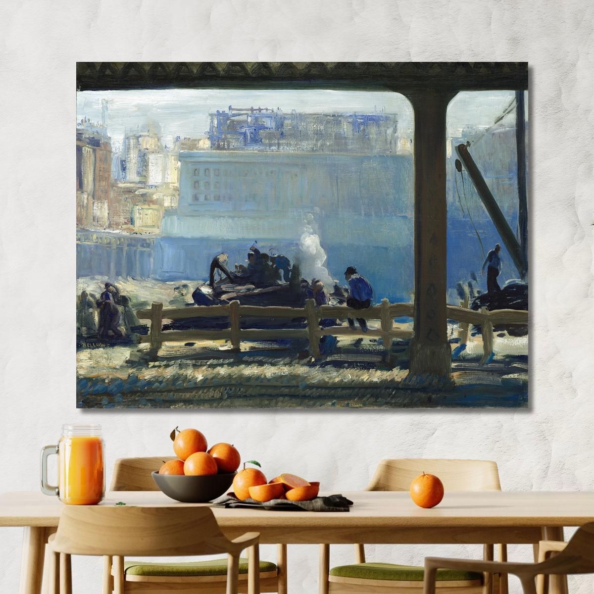 Blue Morning George Wesley Bellows gwb5 canvas print 