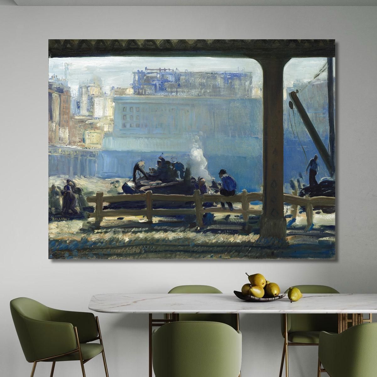 Blue Morning George Wesley Bellows gwb5 canvas print 