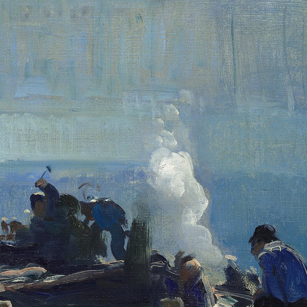 Blue Morning George Wesley Bellows gwb5 canvas print