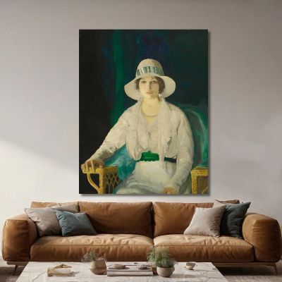 Florence Sittenham Davey Mrs. Randall Davey George Wesley Bellows gwb19 canvas print 