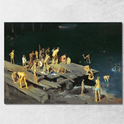 Forty-Two Kids George Wesley Bellows gwb20 canvas print 
