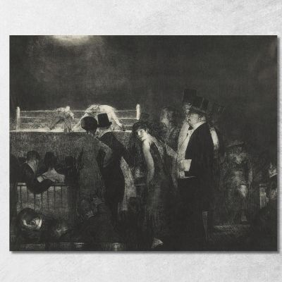 Preliminaries To The Big Bout George Wesley Bellows gwb51 canvas print 