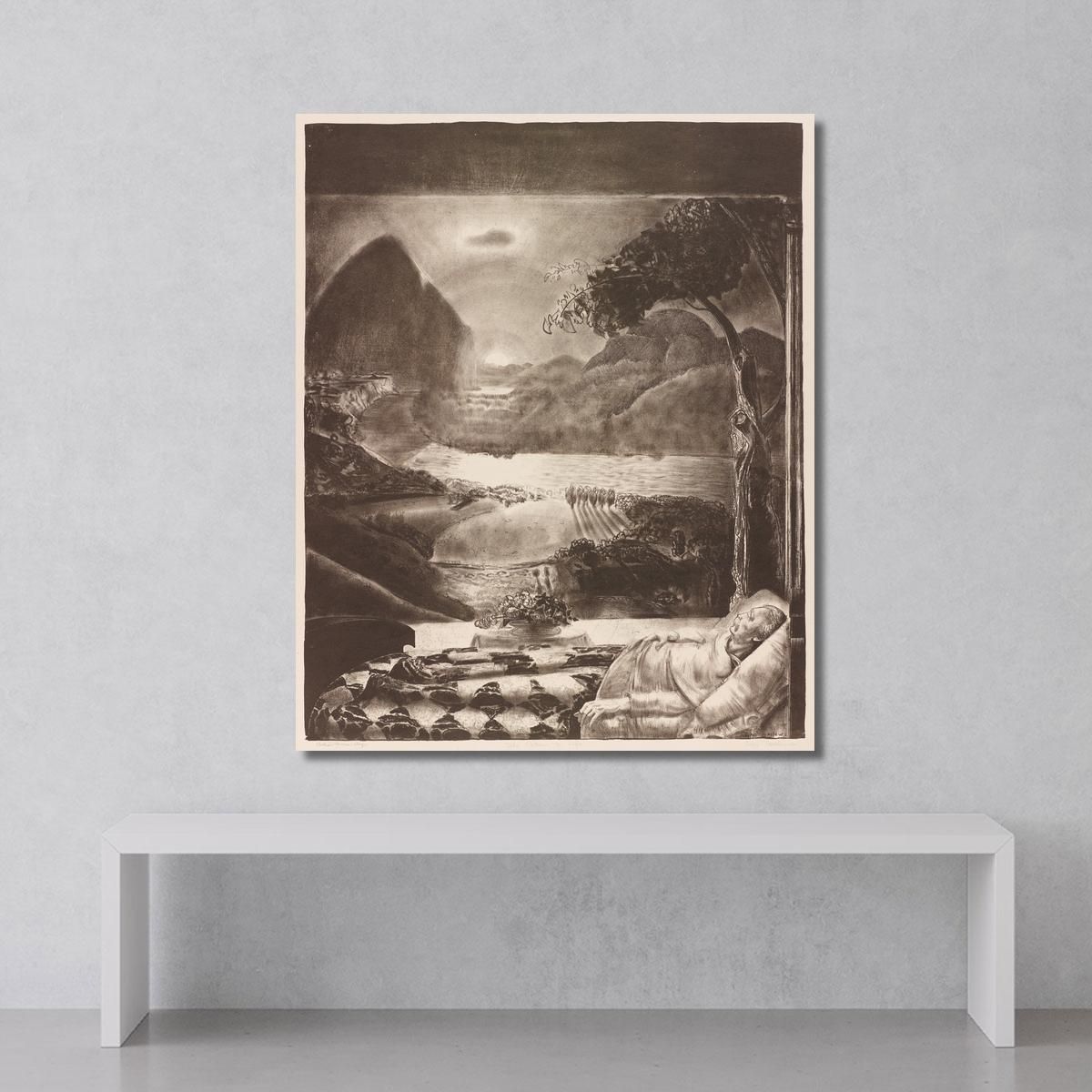 The Return To Life From H. G. Wells' Series Men Like Gods' George Wesley Bellows gwb70 canvas print 