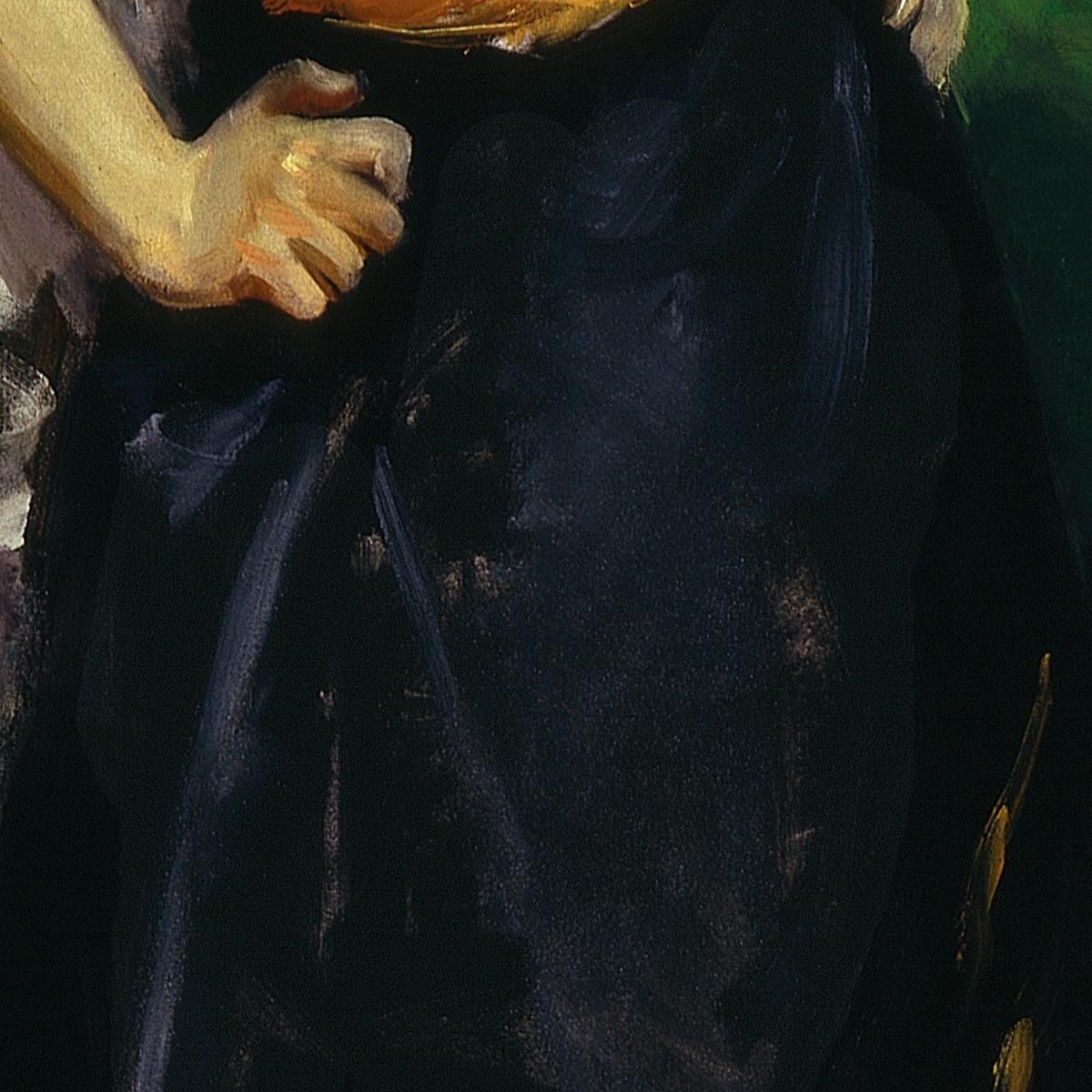 Betalo Rubino Dramatic Dancer Robert Henri rhn3 canvas print