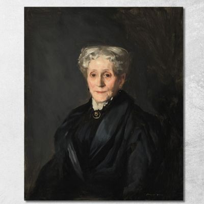 Elizabeth Virginia Lanning Bradner Smith Mrs. George Cotton Smith Robert Henri rhn19 canvas print 
