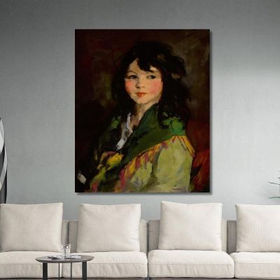 Francine Lovey' Robert Henri rhn21 canvas print 