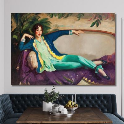 Gertrude Vanderbilt Whitney Robert Henri rhn25 canvas print 