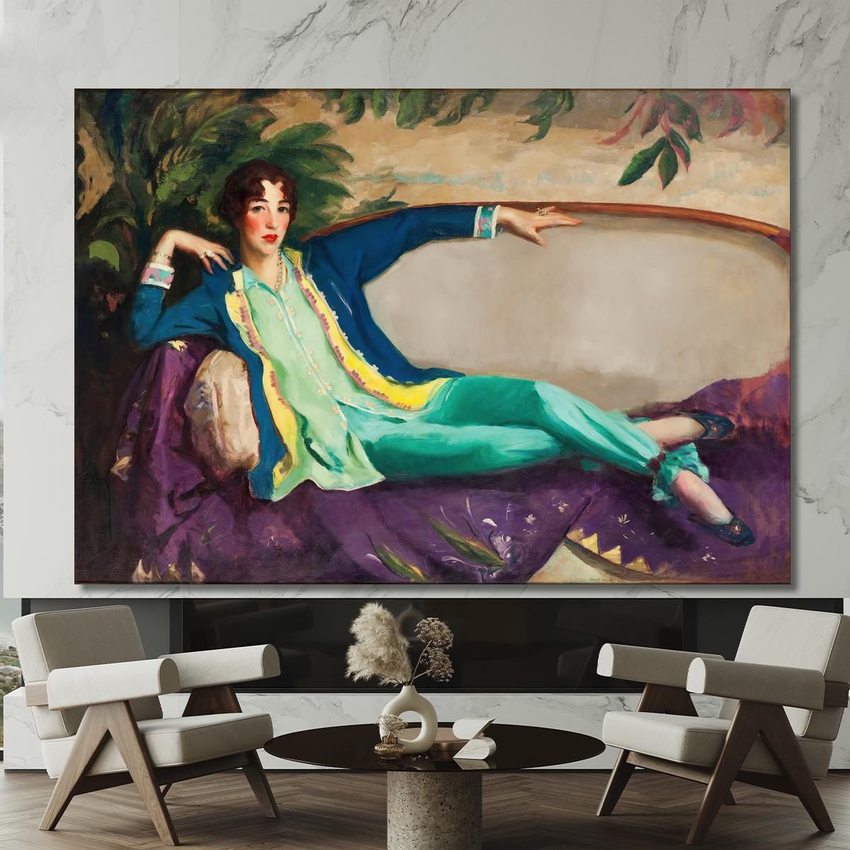 Gertrude Vanderbilt Whitney Robert Henri rhn25 canvas print 