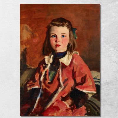 Irish Girl Robert Henri rhn30 canvas print 