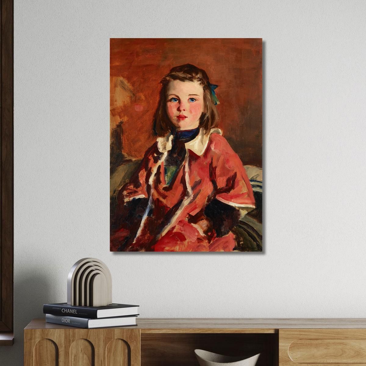 Irish Girl Robert Henri rhn30 canvas print 