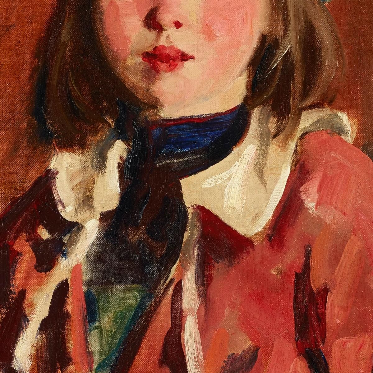 Irish Girl Robert Henri rhn30 canvas print