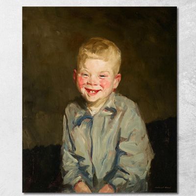 Laughing Boy Robert Henri rhn34 canvas print 