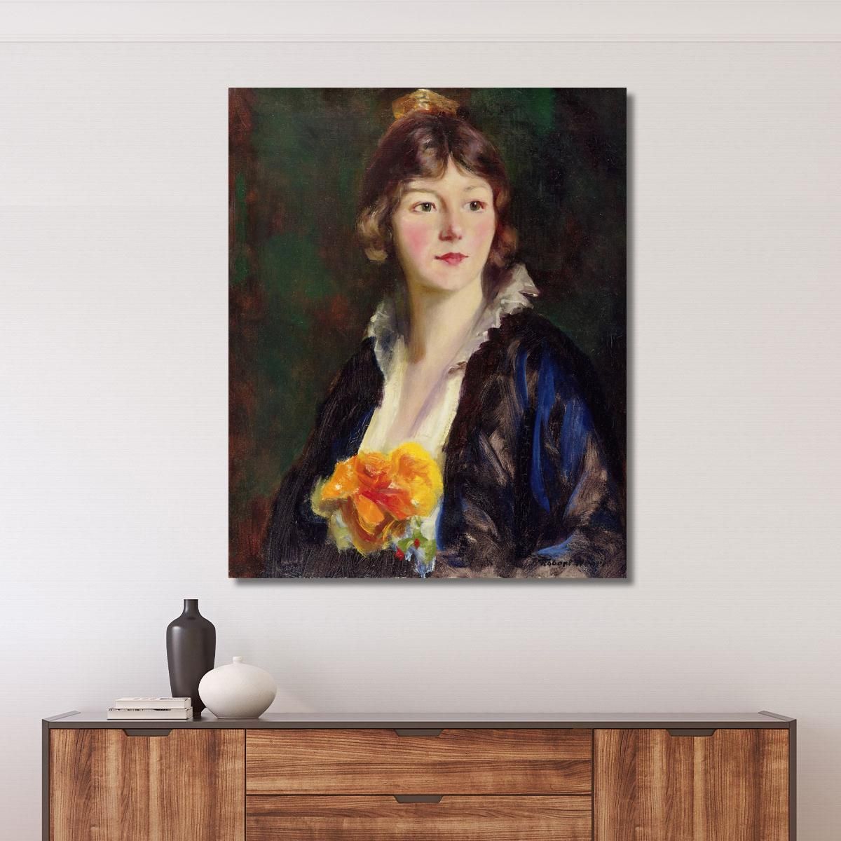 Mildred Clarke Von Kienbusch Robert Henri rhn45 canvas print 