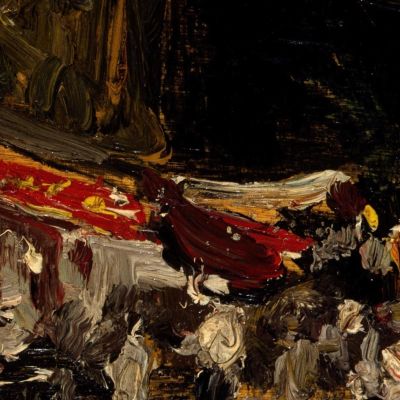Night On Boardwalk Robert Henri rhn49 canvas print
