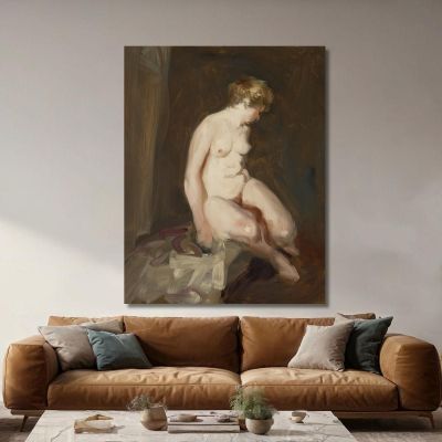 Nude Robert Henri rhn50 canvas print 