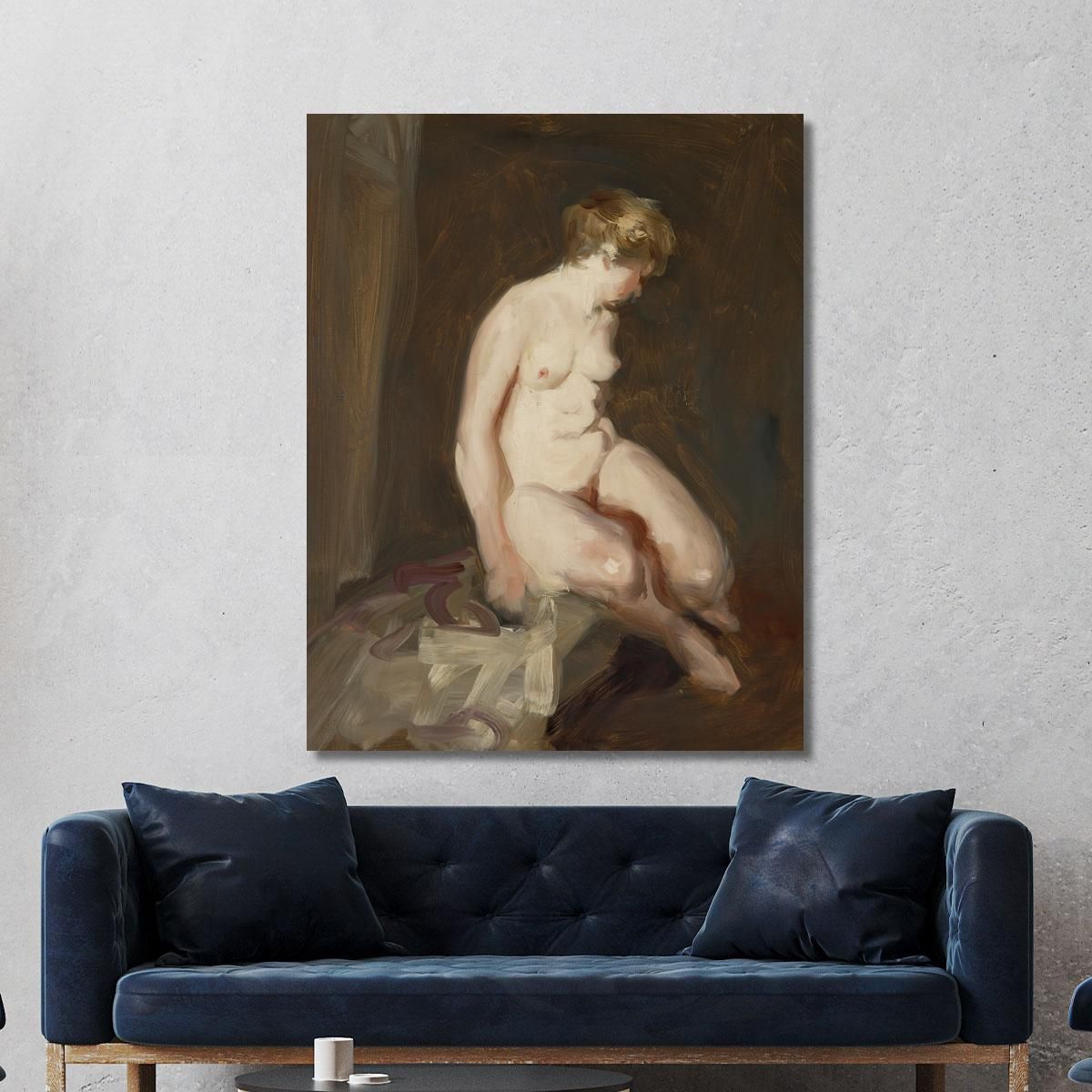 Nude Robert Henri rhn50 canvas print 