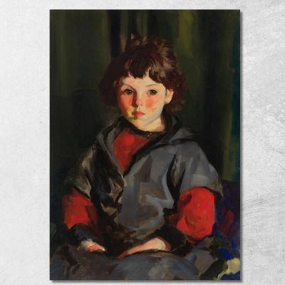 Untitled [Alanna] Robert Henri rhn72 canvas print 
