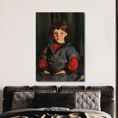 Untitled [Alanna] Robert Henri rhn72 canvas print 