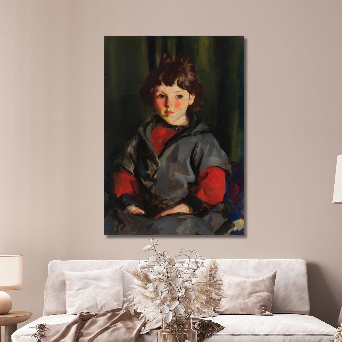 Untitled [Alanna] Robert Henri rhn72 canvas print 