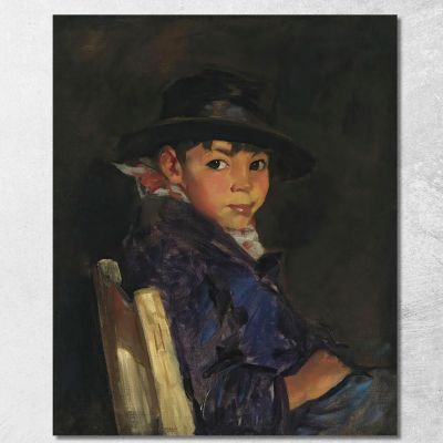 Young Sport Francisco Robert Henri rhn75 canvas print 