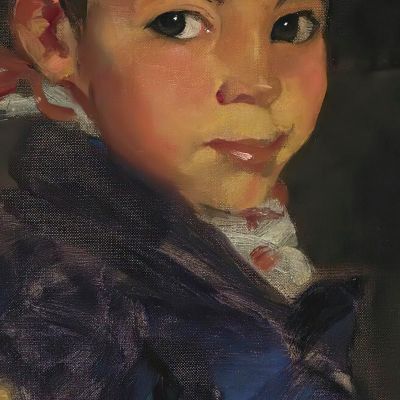 Young Sport Francisco Robert Henri rhn75 canvas print